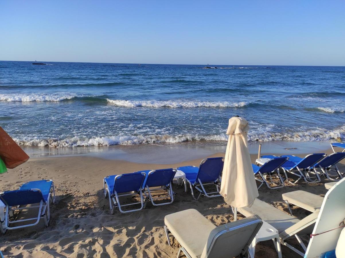 Dedalos N3 Sea View Apartment-30 Metres From The Beach Stalís Exterior photo