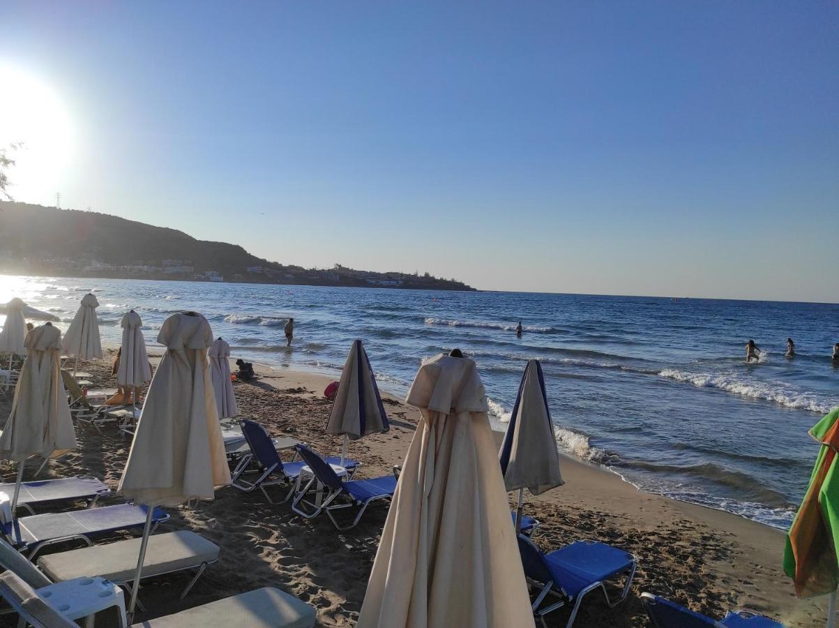 Dedalos N3 Sea View Apartment-30 Metres From The Beach Stalís Exterior photo