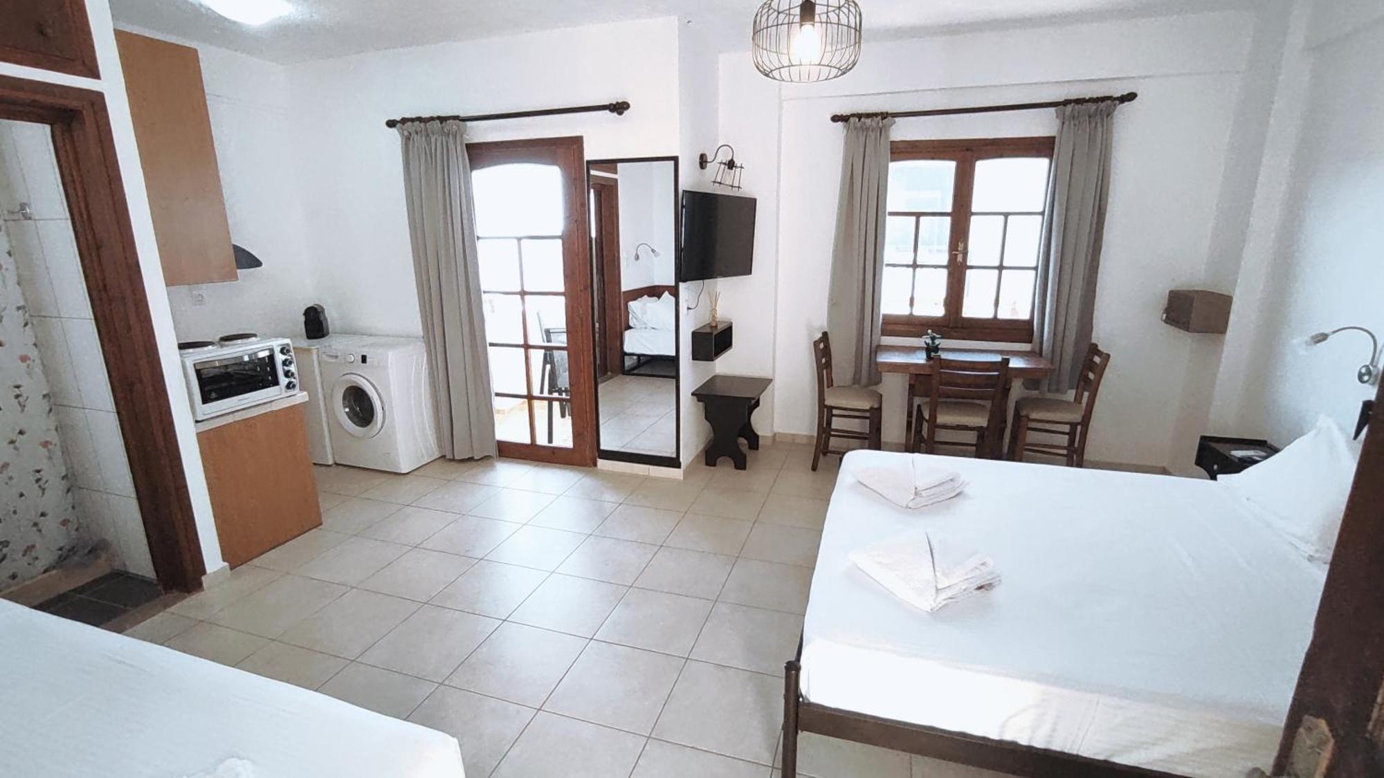 Dedalos N3 Sea View Apartment-30 Metres From The Beach Stalís Exterior photo